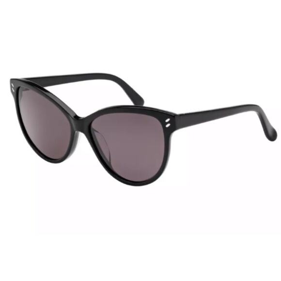 Stella McCartney black cat eye sunglasses oversized 57mm main image 14